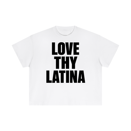 LOVE THY LATINA BOXY TEE