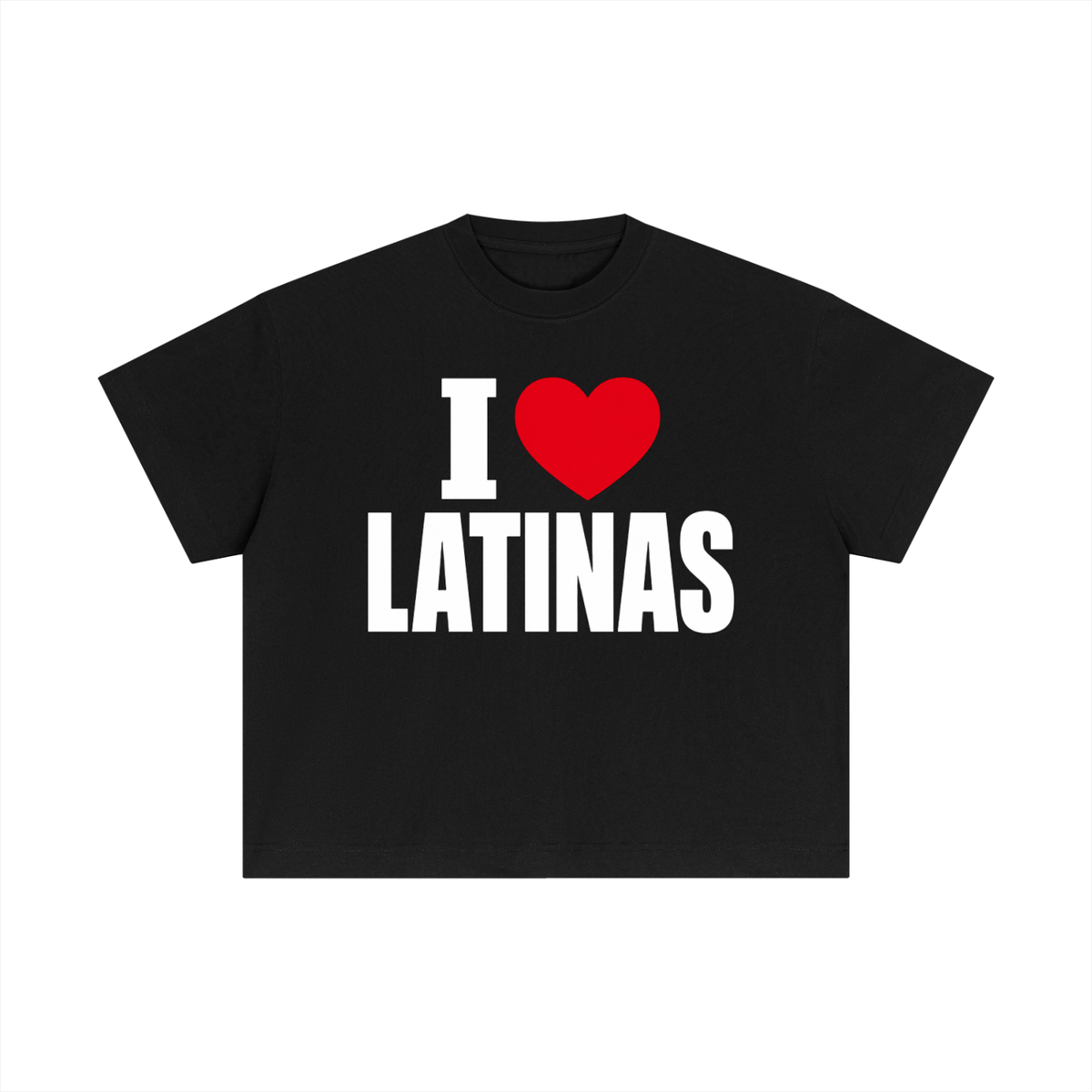 I LOVE LATINAS BOXY TEE