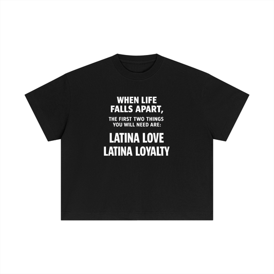 WHEN LIFE FALLS APART BOXY TEE
